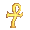 Ankh Back Tattoo